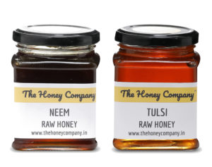 Neem Raw Honey + Tulsi Raw Honey